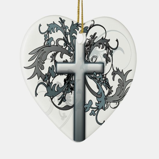 Kruis Keramisch Ornament (Rechts)