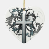 Kruis Keramisch Ornament (Achterkant)