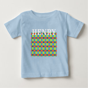 Kruis knoop connector katoen baby T-shirt