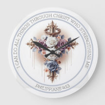 Kruis met doornenkroon, Rozen en bijbelvers