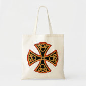  kruis met vlecht tote bag (Voorkant)