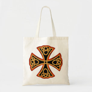  kruis met vlecht tote bag