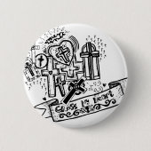 Kruis mijn hart. De Button Flair. (Voorkant)