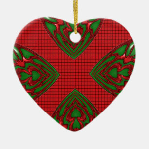 Kruis mijn hart Ornament