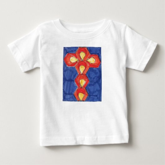 Kruis Motief Peuters Romper Suit (Voorkant)