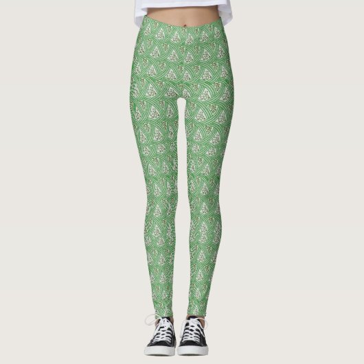 kruis ontwerp achterstand leggings (Voorkant)