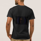Kruis ontwerp t-shirt (Achterkant)
