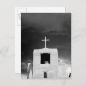 Kruis op de oudste kerk, San Miguel, Santa Fe, Briefkaart (Voorkant / Achterkant)