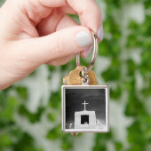 Kruis op de oudste kerk, San Miguel, Santa Fe, Sleutelhanger (Hand)