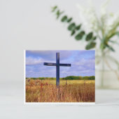 Kruis op het platteland Notitiekaart (Staand voorkant)