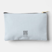 Kruis op Water Donkerblauwe Schrift Gepersonalisee Etui (Achterkant)