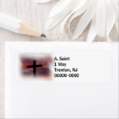 Kruis op wit 2 etiket (Insitu)