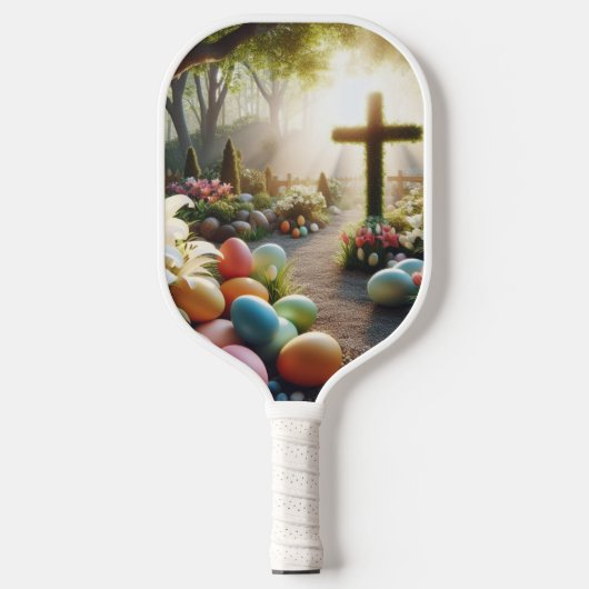 Kruis/Paasei/Lilly Pickleball Paddle (Voorkant)