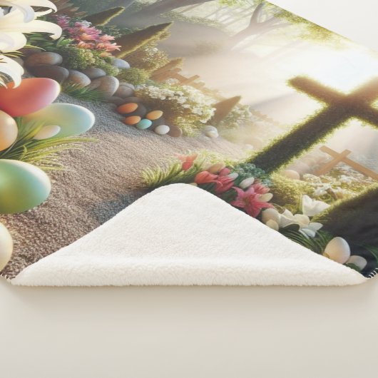 Kruis/Paasei/Lilly Sherpa Deken (3/4)