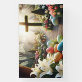 Kruis/Paasei/Lilly Spandoek (Verticaal)