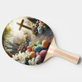 Kruis/Paasei/Lilly Tafeltennisbatje (Zijkant)