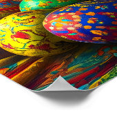 Kruis paaseieren Jezus Religieus Poster (Hoek)