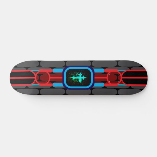Kruis Persoonlijk Skateboard (Horizontaal)