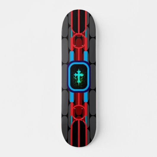 Kruis Persoonlijk Skateboard (Voorkant)