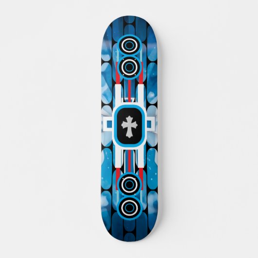 Kruis Persoonlijk Skateboard (Voorkant)