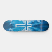 Kruis Persoonlijk Skateboard (Horizontaal)