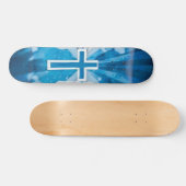 Kruis Persoonlijk Skateboard (Horizontaal)