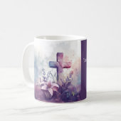 Kruis. Proef en zie dat de Heer goed is. Koffiemok (Voorkant links)