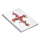 Kruis rozen en klimop notitieboek (Rechterzijde)