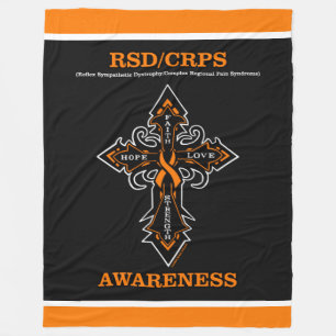 Kruis...RSD/CRPS Fleece Deken