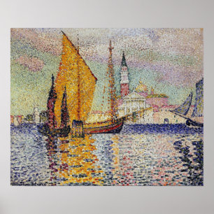 Kruis - San Giorgio Maggiore, Venetië, 1903 Poster