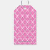 Kruis | Taffy Roze Eerste Communie Doop Cadeaulabel (Achterkant)