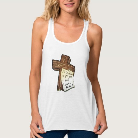 kruis tanktop (Voorkant)