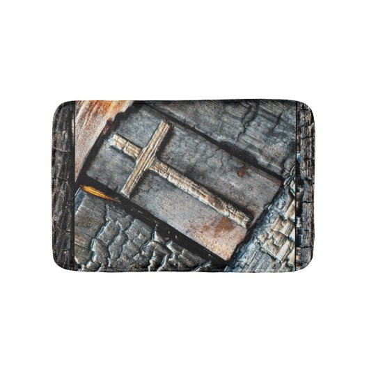 Kruis van bescherming badmat (Voorkant)