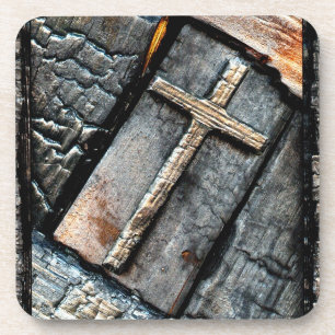 Kruis van bescherming bier onderzetter