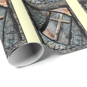 Kruis van bescherming cadeaupapier