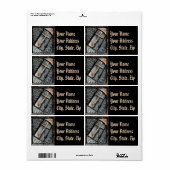 Kruis van bescherming etiket (Full Sheet)