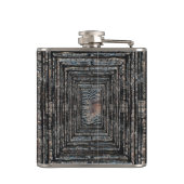 Kruis van bescherming heupfles (Achterkant)