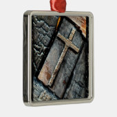 Kruis van bescherming metalen ornament (Rechts)