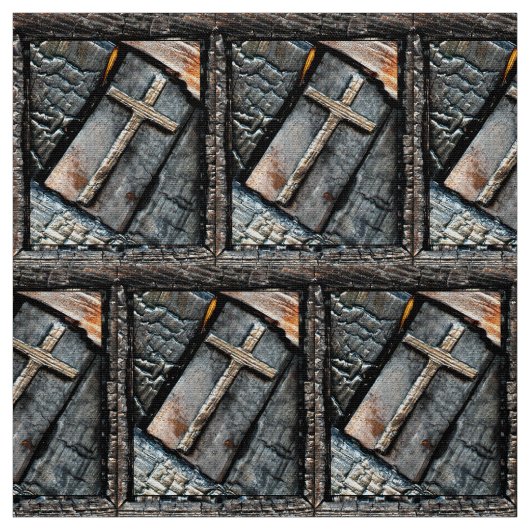 Kruis van bescherming stof (Swatch)