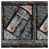 Kruis van bescherming stof (Close Up)