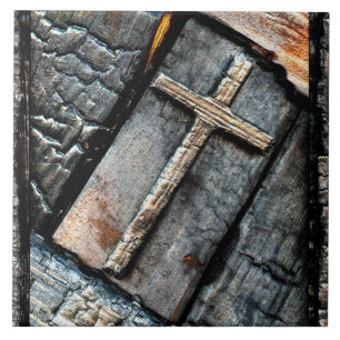 Kruis van bescherming tegeltje