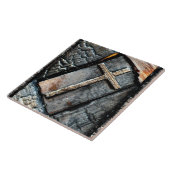 Kruis van bescherming tegeltje (Zijkant)