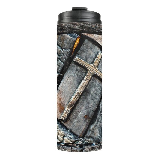 Kruis van bescherming thermosbeker (Voorkant)