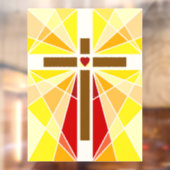 Kruis van Christus Raamsticker (Vel 2)