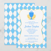 Kruis van de Eerste Communie van de Kelk Kaart (Voorkant / Achterkant)