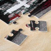 Kruis van de gemodelleerde legpuzzel (Zijkant)