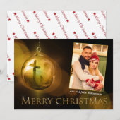 Kruis van de gouden foto van de beeldenbundel van  (Voorkant / Achterkant)