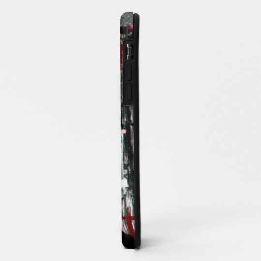 Kruis van de ingevulde Muismat Case-Mate iPhone Case (Achterkant/links)