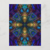 Kruis van de tablet briefkaart (Voorkant)