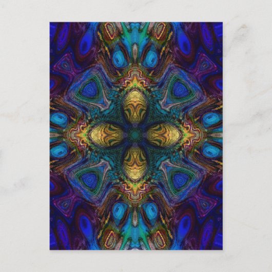 Kruis van de tablet briefkaart (Voorkant)